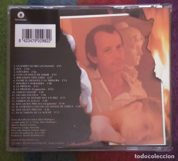 CDs de m&uacute;sica: SILVIO RODRIGUEZ (OH MELANCOLIA) CD 1994 - Foto 2