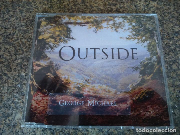 CDs de m&uacute;sica: CD SINGLE -- GEORGE MICHAEL -- OUTSIDE -- 3 TEMAS -- - Foto 1