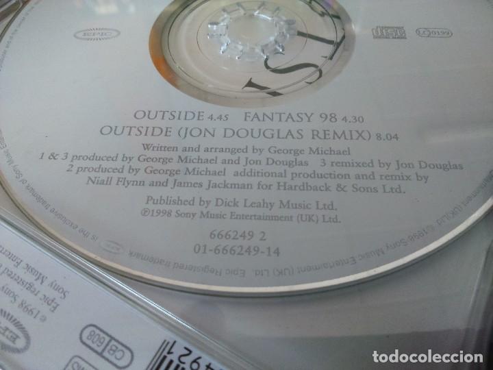 CDs de m&uacute;sica: CD SINGLE -- GEORGE MICHAEL -- OUTSIDE -- 3 TEMAS -- - Foto 2