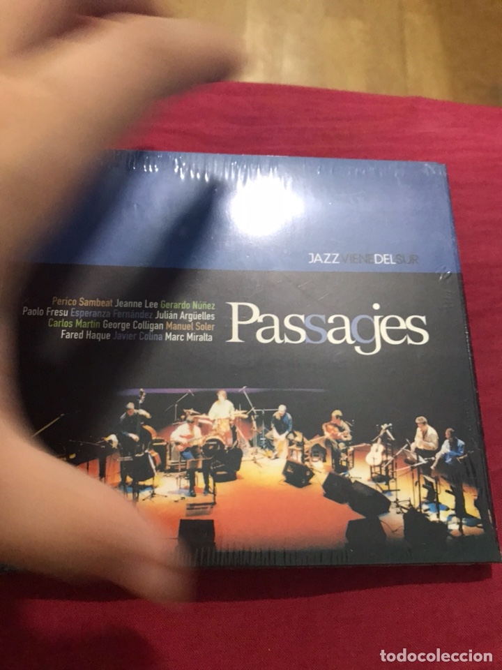CDs de m&uacute;sica: Passages jazz viene del Sur precintado - Foto 1