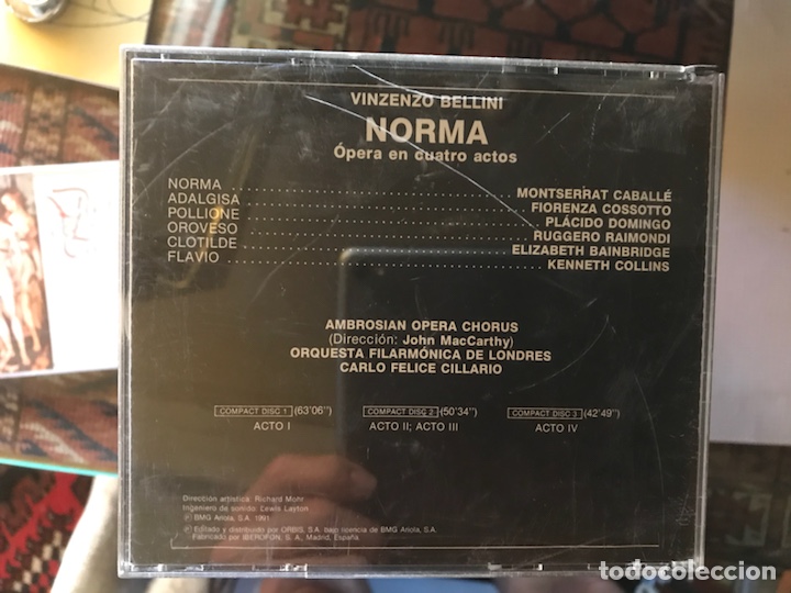 CDs de m&uacute;sica: Norma. Bellini - Foto 2