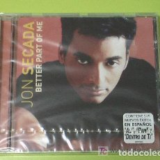 CDs de Música: CD NUEVO PRECINTADO JON SECADA BETTER PART OF ME. 13 TEMAS REF CD LAT. Lote 125190987