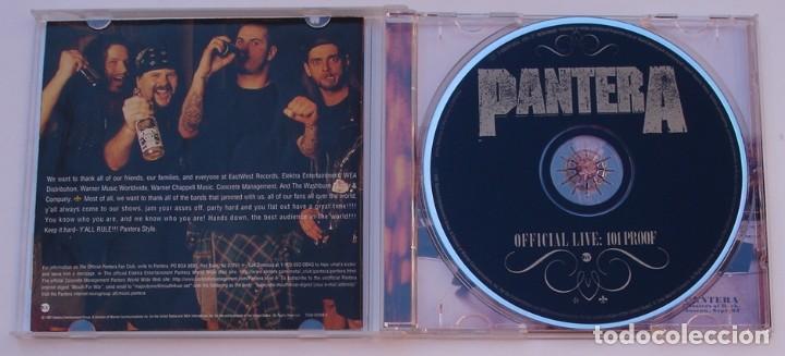 CDs de m&uacute;sica: PANTERA - 101 PROOF, OFFICIAL LIVE (CD) 1997 - 16 TEMAS - Foto 2