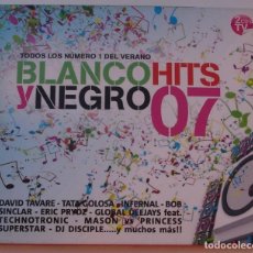 CDs de Música: BLANCO Y NEGRO HITS 07 - TODOS LOS Nº 1 DEL VERANO (2 CD) 2007 - 40 TEMAS