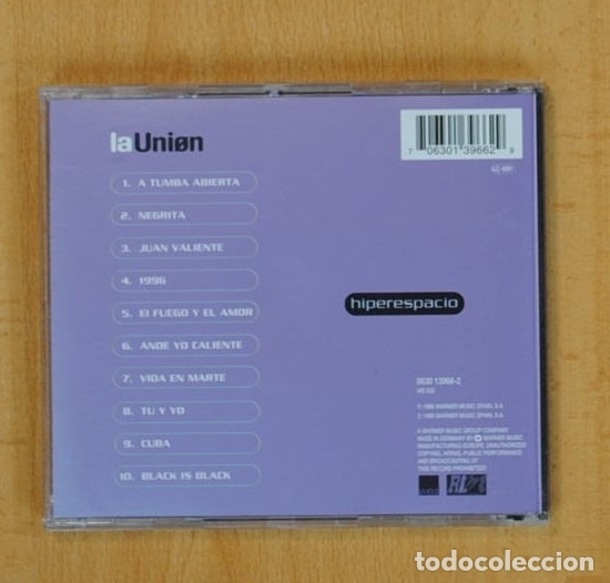 CDs de m&uacute;sica: LA UNION - HIPERESPACIO - CD - Foto 2
