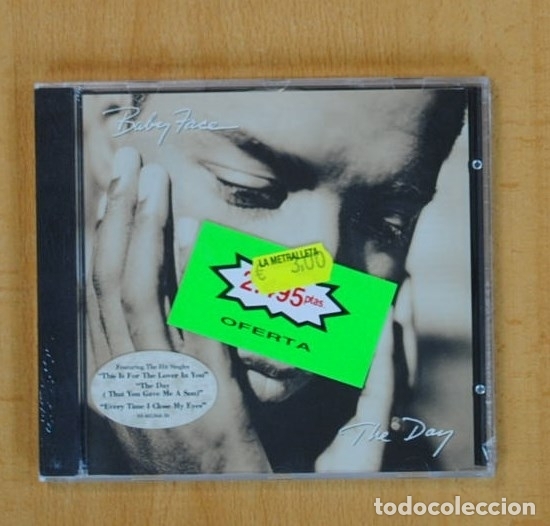 CDs de m&uacute;sica: BABY FACE - THE DAY - CD - Foto 1