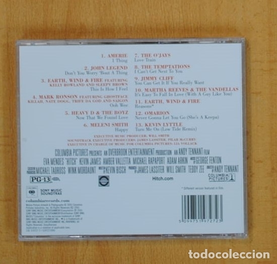 CDs de m&uacute;sica: VARIOS - WILL SMITH IS HITCH - BSO - CD - Foto 2