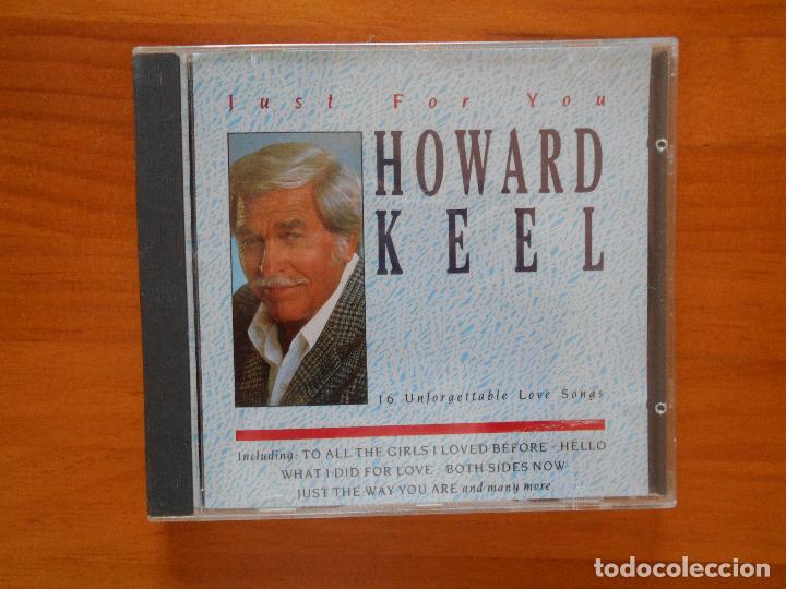CDs de m&uacute;sica: CD HOWARD KEEL - JUST FOR YOU (9F) - Foto 1