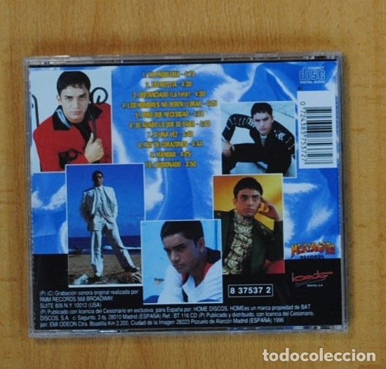 CDs de m&uacute;sica: MANNY MANUEL - REY DE CORAZONES - CD - Foto 2