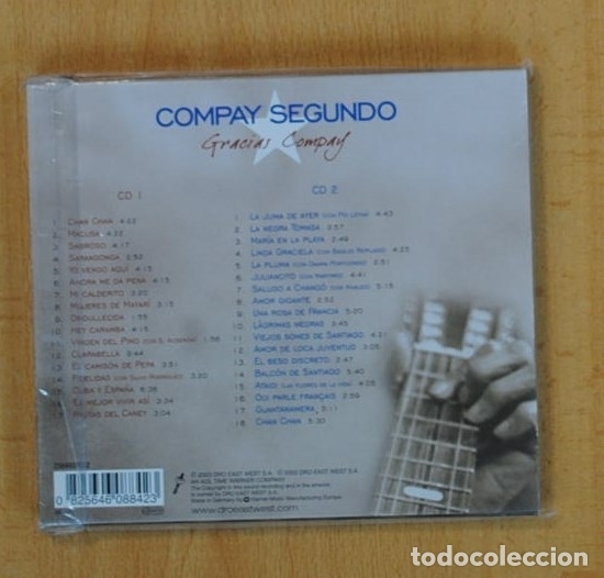 CDs de m&uacute;sica: COMPAY SEGUNDO - GRACIAS COMPAY THE DEFINITIVE COLLECTION - CD - Foto 2