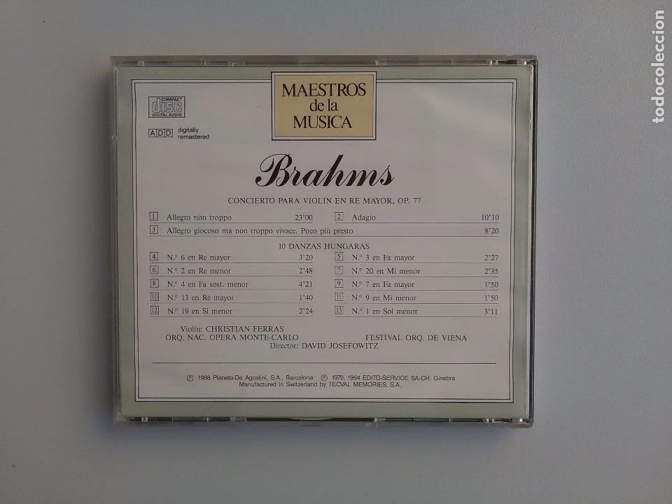 CDs de m&uacute;sica: CD BRAHMS - Foto 2
