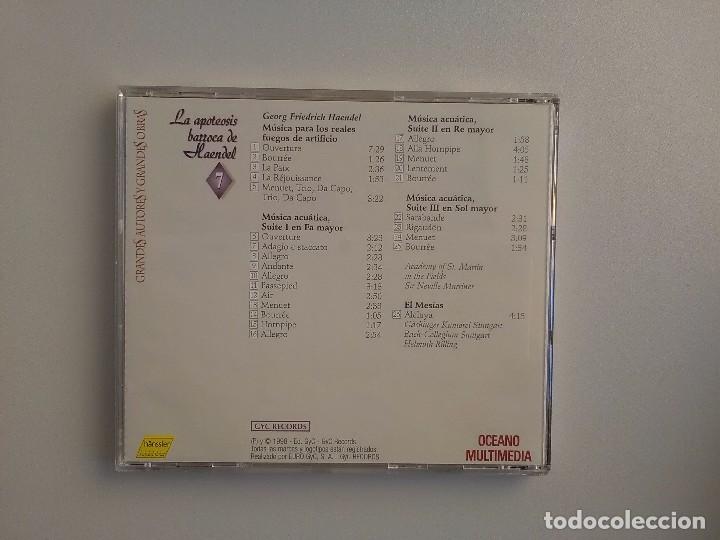 CDs de m&uacute;sica: CD LA APOTEOSIS BARROCA DE HAENDEL - Foto 2