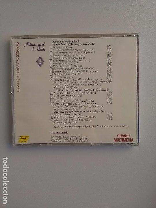 CDs de m&uacute;sica: CD MUSICA CORAL DE BACH - Foto 2