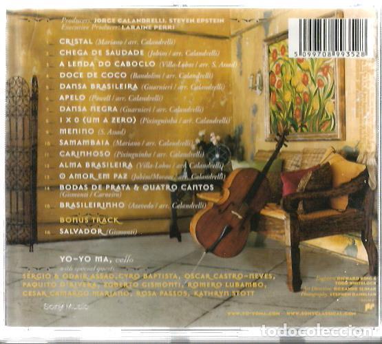 CDs de m&uacute;sica: CD YO-YO MA : ABRIGADO BRAZIL - Foto 2