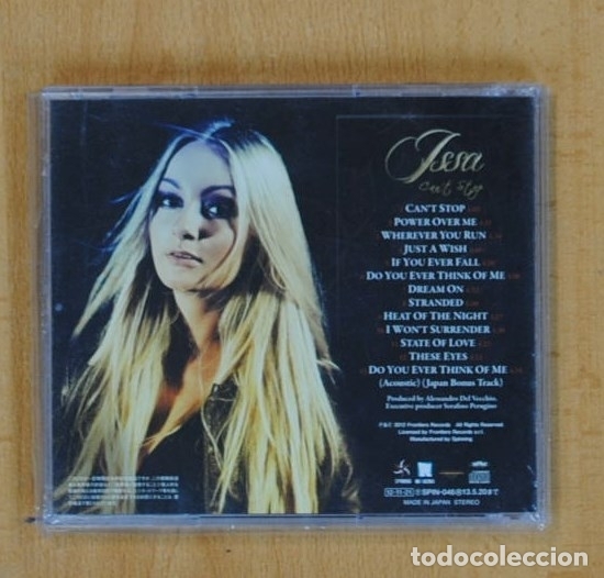 CDs de m&uacute;sica: ISSA - CAN&acute;T STOP - CD - Foto 2