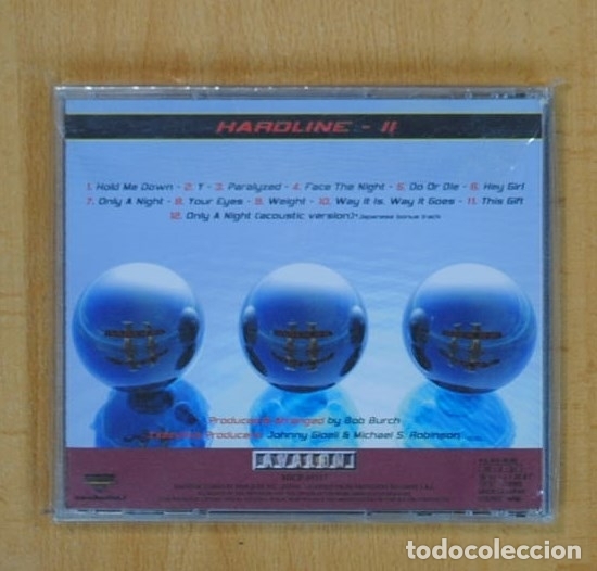 CDs de m&uacute;sica: HARDLINE - II - CD - Foto 2