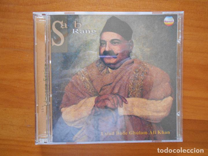 CDs de m&uacute;sica: CD SAB RANG - USTAD BADE GHULAM ALI KHAN (2 CDS) (BB) - Foto 1