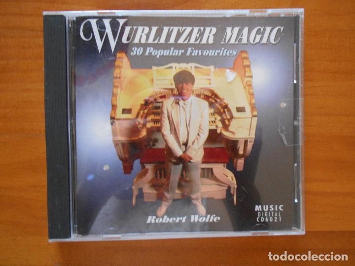 CDs de m&uacute;sica: CD WURLITZER MAGIC - ROBERT WOLFE (CM) - Foto 1