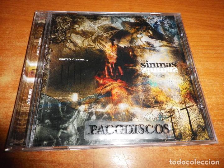 Musik-CDs: SINMAS Cuatro clavos CD ALBUM SANTO GRIAL RECORDS HEAVY ESPA&Ntilde;OL CONTIENE 12 TEMAS