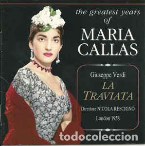 CDs de m&uacute;sica: MARIA CALLAS TRAVIATA - Foto 1