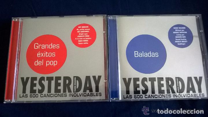 CDs de m&uacute;sica: YESTERDAY GRANDES EXITOS DEL POP - Foto 1