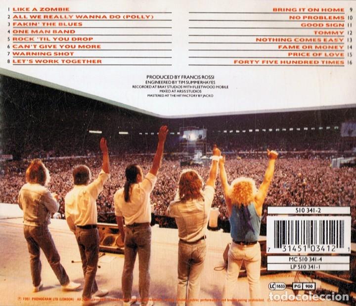 CDs de m&uacute;sica: STATUS QUO &uml;ROCK &acute;TIL YOU DROP&uml; (CD) - Foto 2