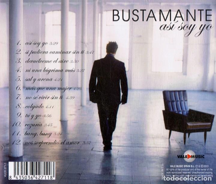 CDs de m&uacute;sica: BUSTAMANTE &uml;AS&Iacute; SOY YO&uml; (CD) - Foto 2
