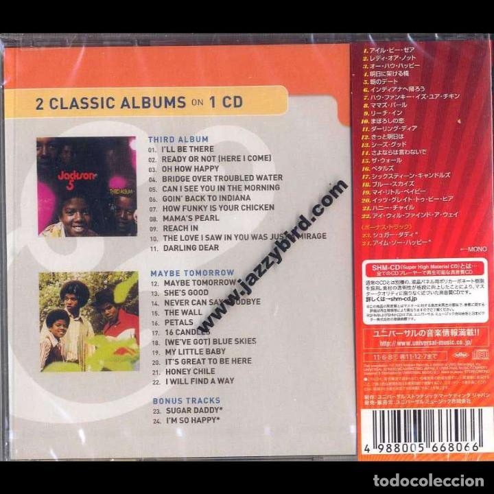 CDs de m&uacute;sica: JACKSON THIRD ALBUM MAYBE TOMORROW - Foto 2