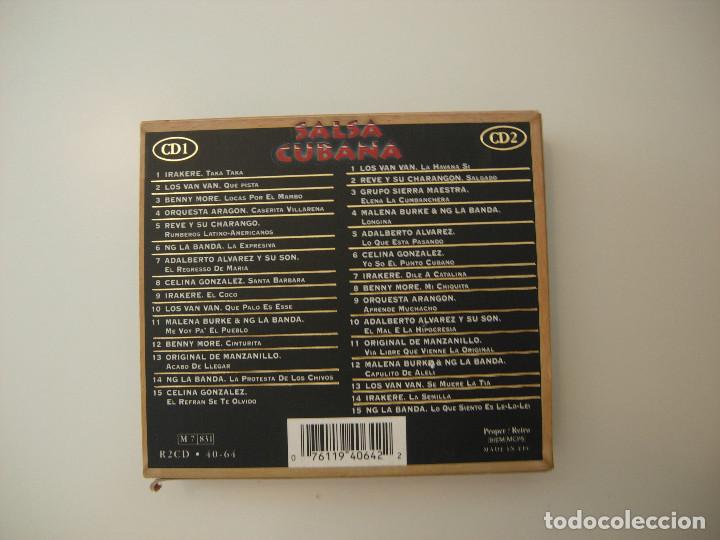 CDs de m&uacute;sica: SALSA CUBANA. THE GOLD COLLECTION - Foto 2