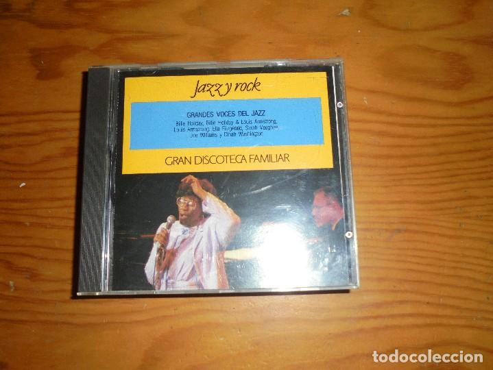 CD de M&uacute;sica: GRANDES VOCES DEL JAZZ . COL, JAZZ Y ROCK. PLANETA, 1991.  CD. IMPECABLE