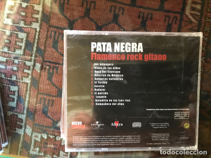 CDs de m&uacute;sica: Flamenco rock gitano. Pata Negra - Foto 2