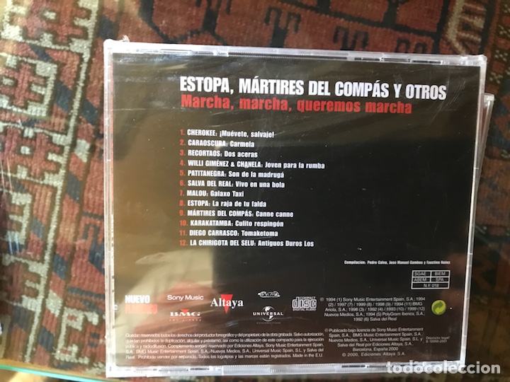 CDs de m&uacute;sica: Estopa, M&aacute;rtires del comp&aacute;s y otros. - Foto 2
