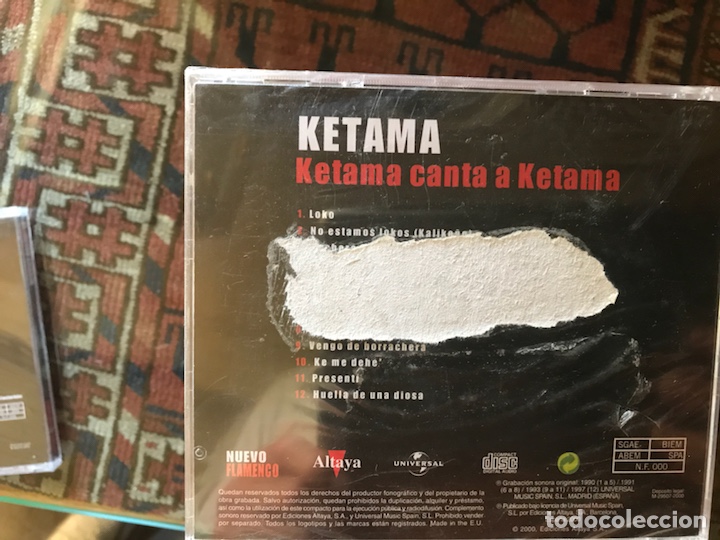 CDs de m&uacute;sica: Ketama canta a Ketama - Foto 2