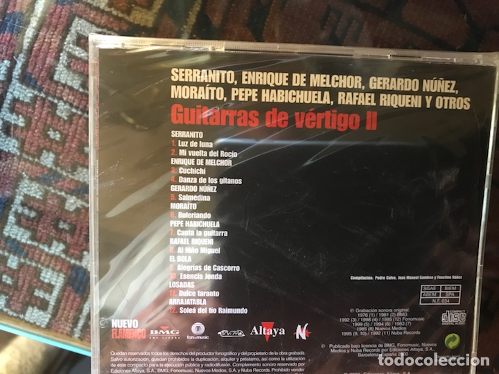 CDs de m&uacute;sica: Guitarras de v&eacute;rtigo II. Serranito... - Foto 2