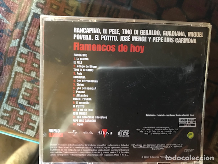 CDs de m&uacute;sica: Flamencos de hoy - Foto 2