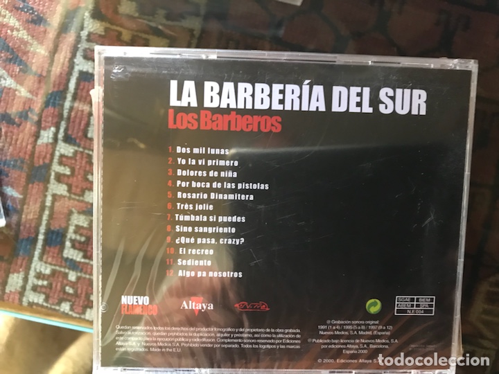 CDs de m&uacute;sica: Los barberos. La barber&iacute;a del sur - Foto 2