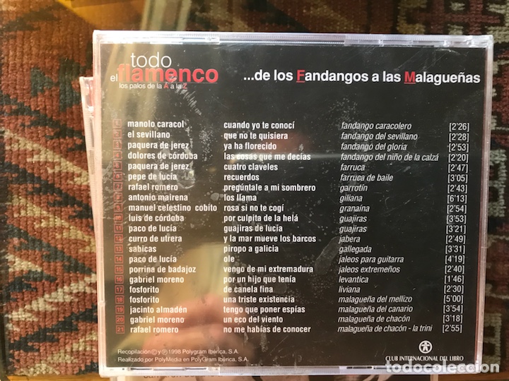 CDs de m&uacute;sica: Todo el flamenco - Foto 17