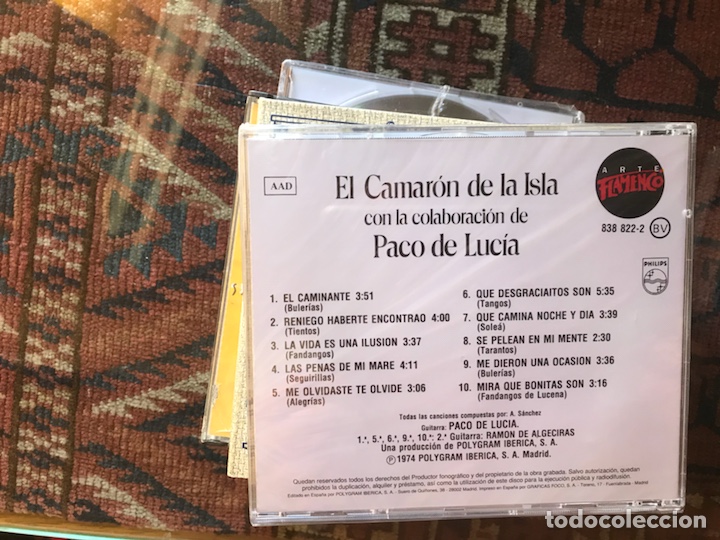 CDs de m&uacute;sica: Soy caminante. El Camar&oacute;n de la Isla - Foto 2