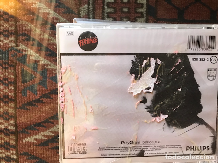 CDs de m&uacute;sica: El,castillo de arena. El Camar&oacute;n de la Isla - Foto 2