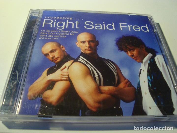 CDs de m&uacute;sica: RAR 2 CDS. RIGHT SAID FRED. INTRODUCING.... - Foto 1