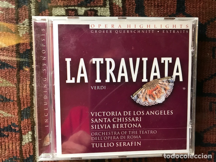 CDs de m&uacute;sica: La traviata. Verdi - Foto 1