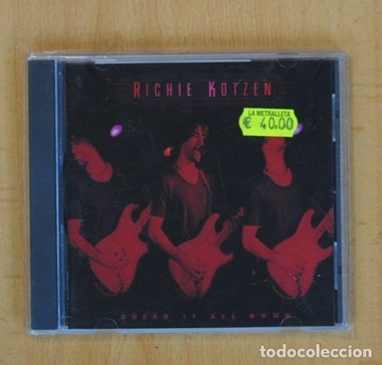 CDs de m&uacute;sica: RICHIE KOTZEN - BREAK IT ALL DOWN - CD - Foto 1