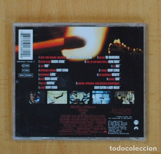 CDs de m&uacute;sica: VARIOS - MISSION: IMPOSSIBLE - BSO - CD - Foto 2