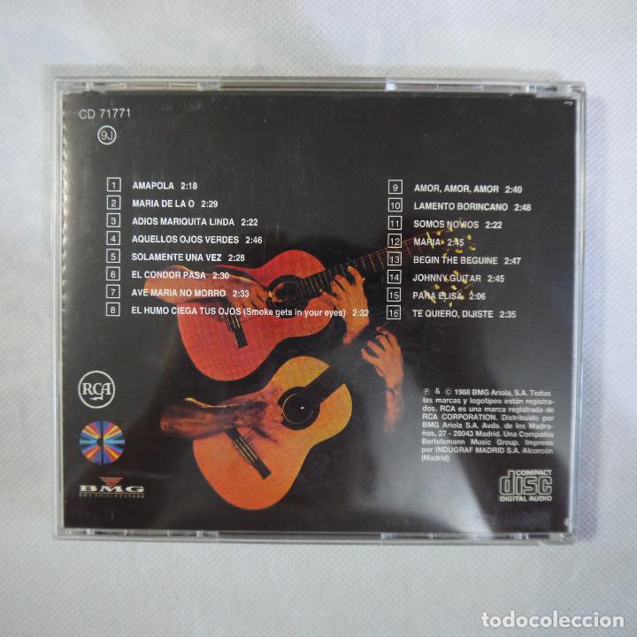 CDs de m&uacute;sica: LOS INDIOS TABAJARAS - LO MEJOR DE LOS INDIOS TABAJARAS - CD 1988 - Foto 3