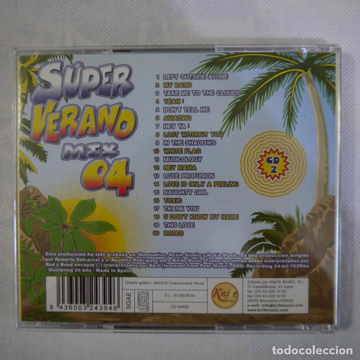CDs de m&uacute;sica: SUPER VERANO MIX 04 - CD2 2004 - Foto 3