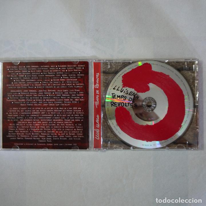 CDs de m&uacute;sica: LLUIS LLACH - TEMPS DE REVOLTA - CD 2000 - Foto 2