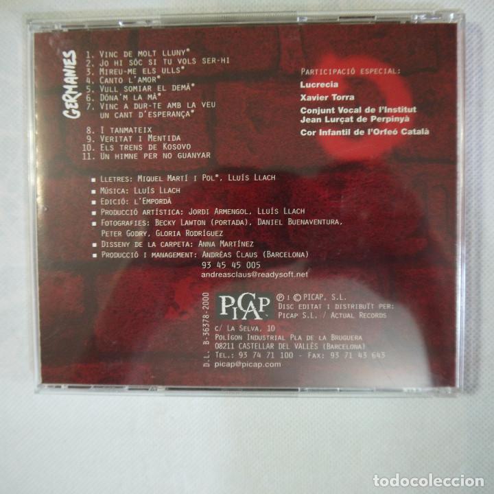 CDs de m&uacute;sica: LLUIS LLACH - TEMPS DE REVOLTA - CD 2000 - Foto 3