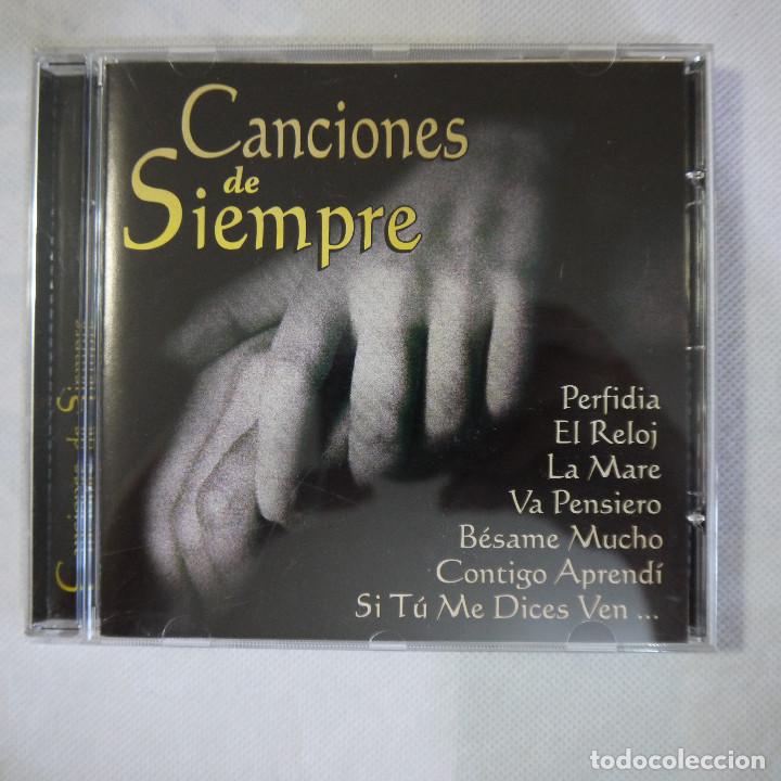 CDs de m&uacute;sica: CANCIONES DE SIEMPRE - PERFIDIA, EL RELOJ, LA MARE&hellip; CD 1998 - Foto 1
