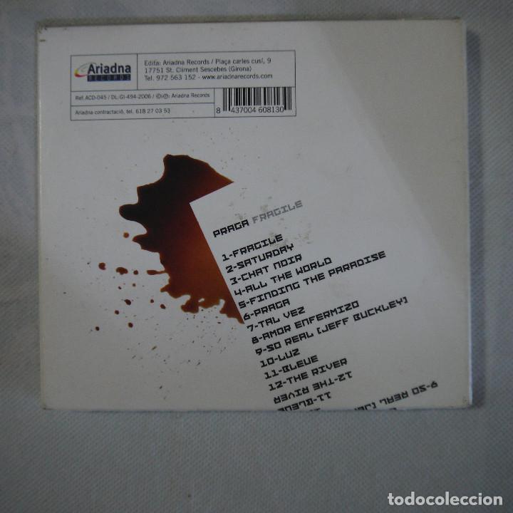 CDs de m&uacute;sica: PRAGA - FRAGILE - CD 2006 - Foto 3