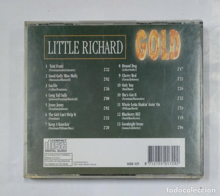 CDs de m&uacute;sica: LITTLE RICHARD GOLD. CD. TDKCD8 - Foto 3